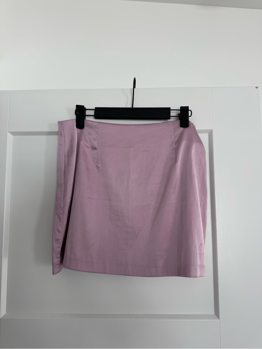 Lilac Mini Skirt - Women's Simple A-Line